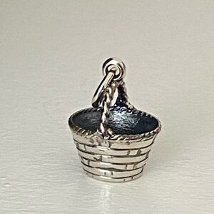 James Avery Retired Basket Charm